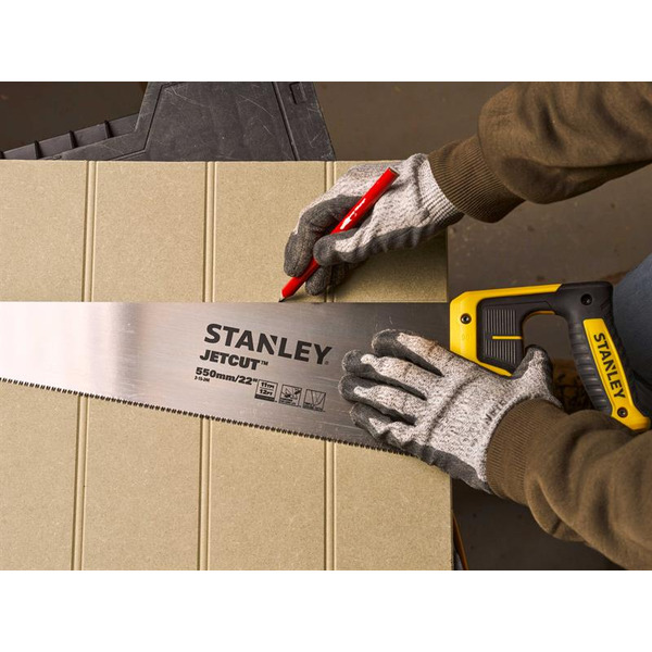 STANLEY® Hand Tools FatMax® Fine Cut Handsaw 550mm (22in) 11 TPI