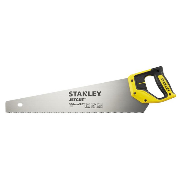 STANLEY® Hand Tools Jet Cut Rough Handsaw 500mm (20in) 8 TPI