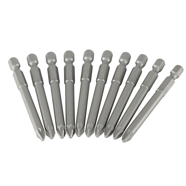 STANLEY® Hand Tools Pozidriv Power Bits PZ2 x 70mm (Box 10)