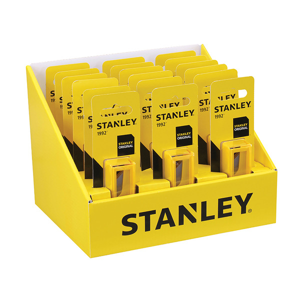 STANLEY® Hand Tools Display Of 18 x Blade Dispensers