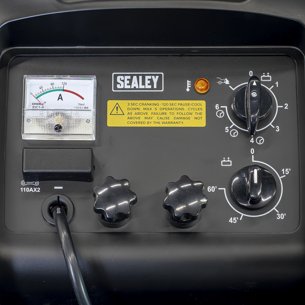 Sealey START660 12/24V Starter/Charger 660/100A 230V