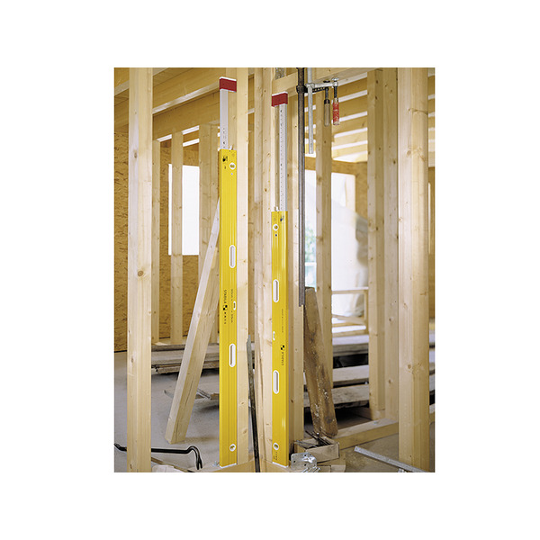 Stabila 106T-213 Extendable Spirit Level 3 Vial 213-376cm