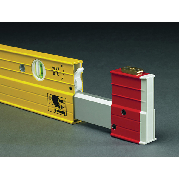 Stabila 106T-213 Extendable Spirit Level 3 Vial 213-376cm