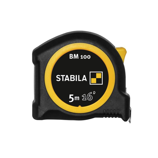 BM 100 Compact Pocket Tape 5m/16ft (Width 19mm)
