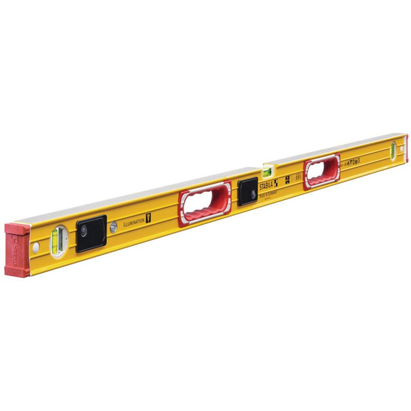 Stabila 196-2 LED Illuminated Spirit Level 3 Vial 17393 122cm