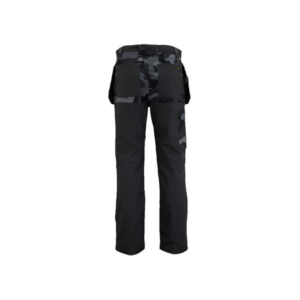 STANLEY® Clothing Dixon Slim Fit Trousers Black Camouflage Waist 32in Leg R