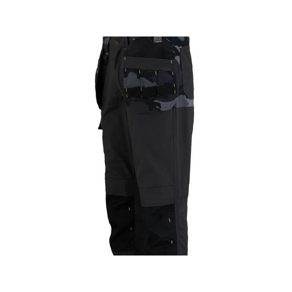 STANLEY® Clothing Dixon Slim Fit Trousers Black Camouflage Waist 32in Leg R