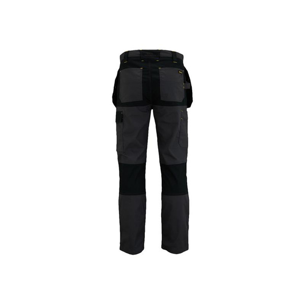 STANLEY® Clothing Dixon Slim Fit Trousers Grey/Black Waist 36in Leg R