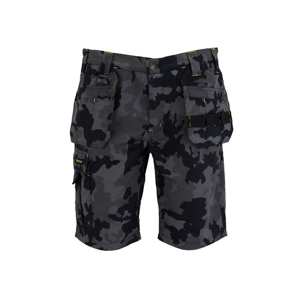 STANLEY® Clothing Hanley Holster Shorts Black Camouflage Waist 34in
