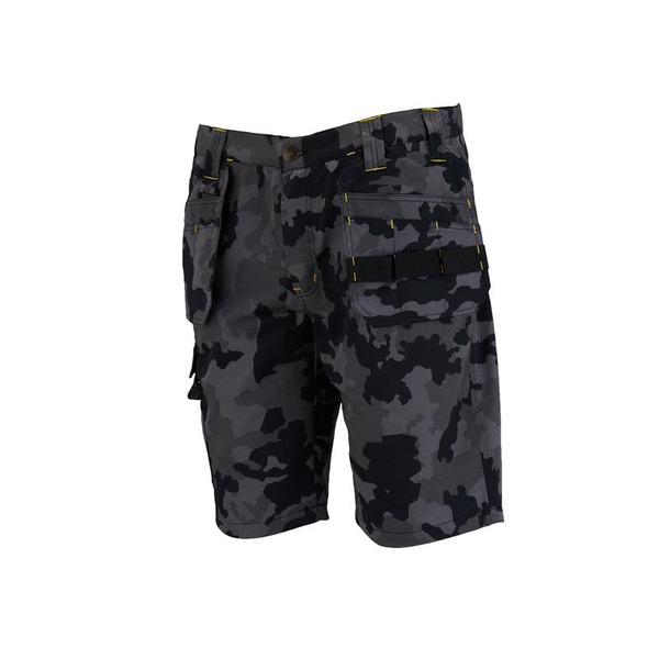 STANLEY® Clothing Hanley Holster Shorts Black Camouflage Waist 34in