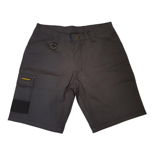 STANLEY® Clothing Tucson Cargo Shorts Grey Rip-Stop Waist 34in