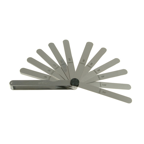 Starrett 467 Feeler Gauge 13 Piece Set 0.0015-0.200in