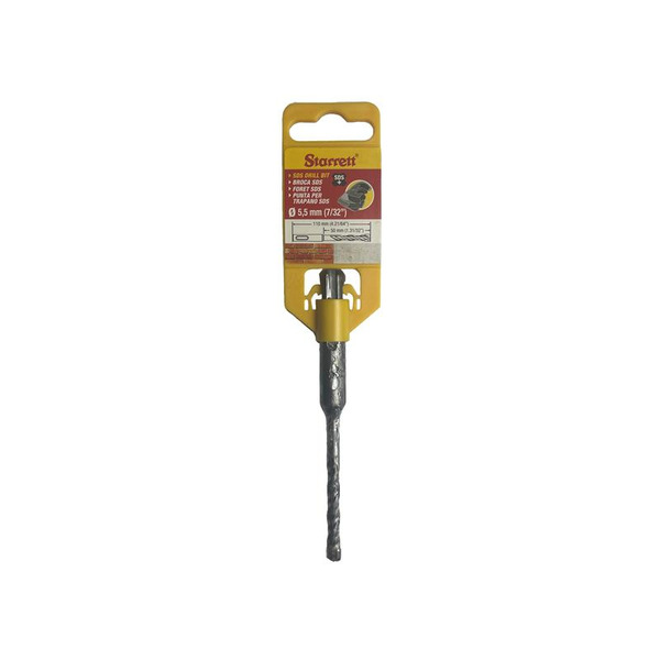 Starrett STRKBPS055A SDS Plus 2 Point Drill Bit 5.5 x 110mm