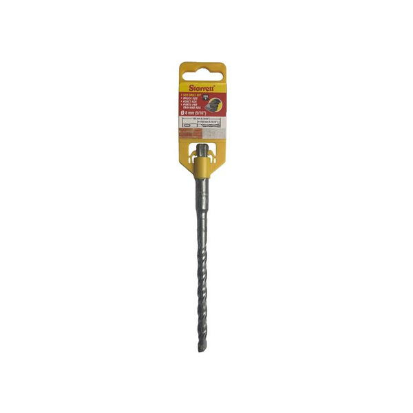 Starrett SDS Plus 2 Point Drill Bit 8 x 160mm