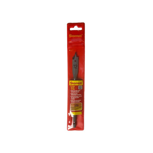 Starrett Flat Wood Drill Bit 12 x 152mm