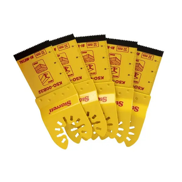 Starrett STRKSO00B325 KSO-00B32-5 Plunge Bi-metal Oscillating Blade 40 x 32mm x 18 TPI Pack of 5