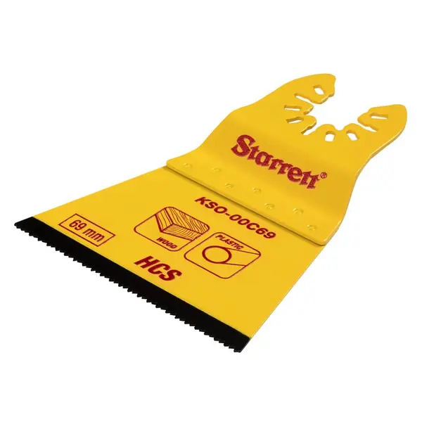 Starrett STRKSO00C69 KSO-00C69 Flat-sided HCS Oscillating Blade 69 x 42mm x 18 TPI