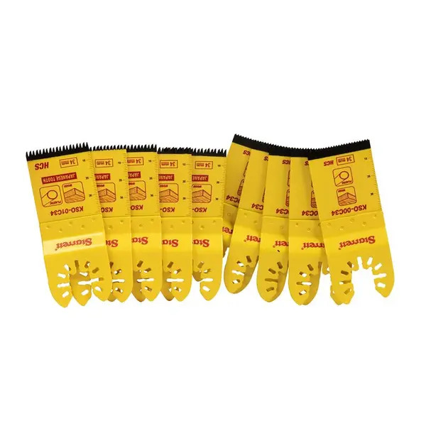 Starrett STRKSO1000 KSO-1000 Specialist Oscillating Blade Set, 10 Piece
