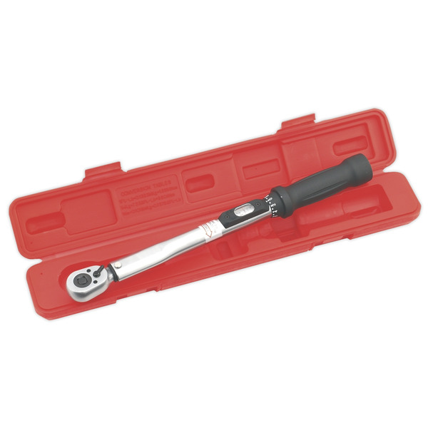 Sealey STW200 Premier Calibrated Locking Micrometer Style Torque Wrench 3/8