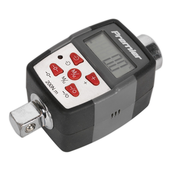 Sealey STW291 Premier Digital Torque Adaptor with Angle Function 1/2