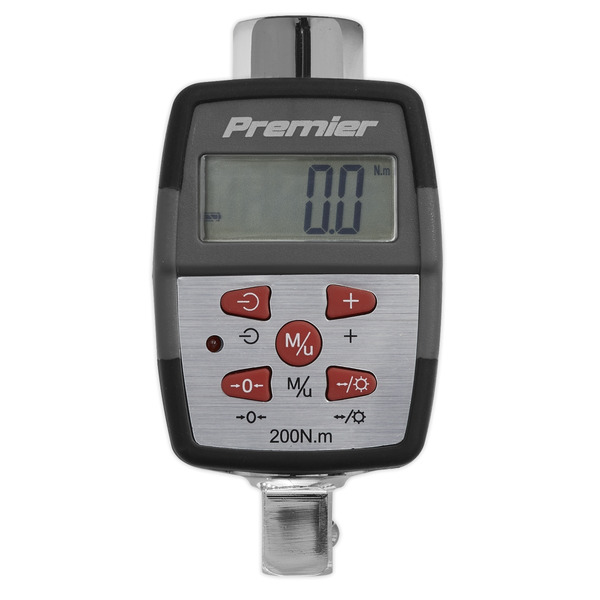 Sealey STW291 Premier Digital Torque Adaptor with Angle Function 1/2