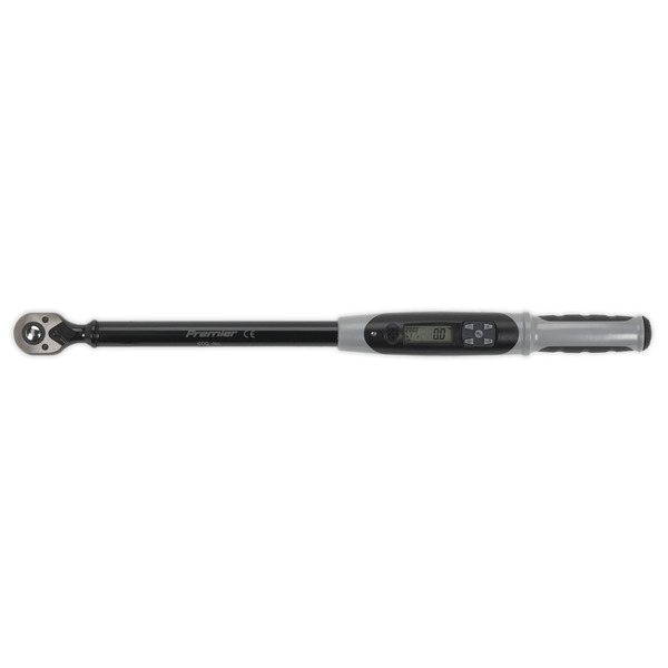 Sealey STW306B Premier Black Digital Torque Wrench with Angle Function 1/2