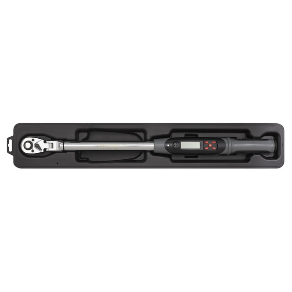 Sealey Premier Flexi-Head Digital Torque Wrench with Angle Function 1/2