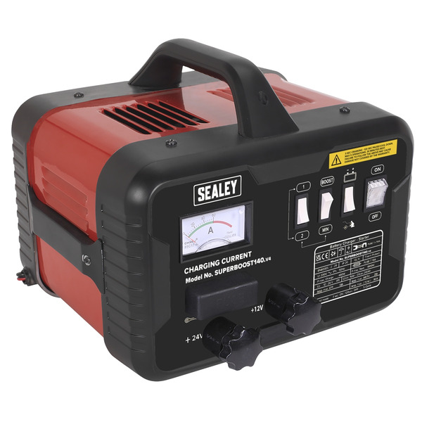 Sealey 12/24V Starter/Charger 140/21A 230V