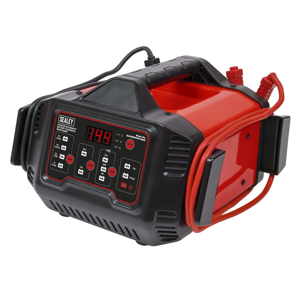 Sealey SUPERBOOST150D 6/12V Automatic Battery Charger & Maintainer 150A Starter/15A