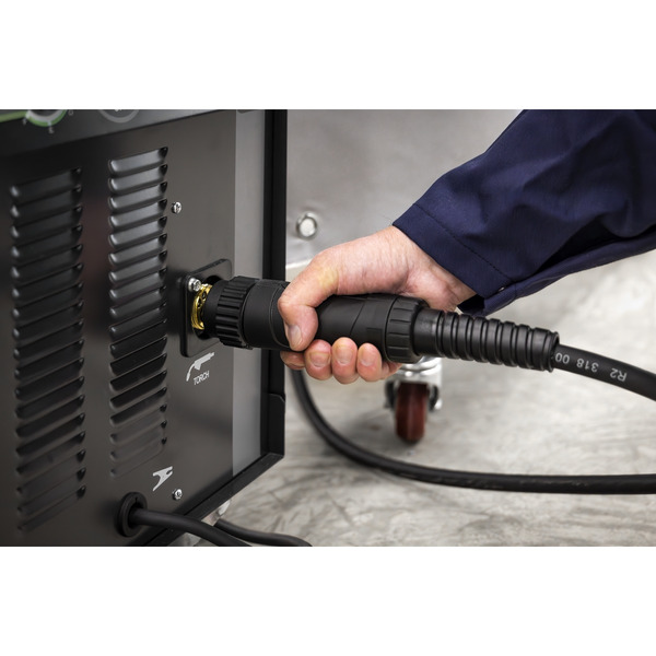 Sealey Professional Gas/Gasless MIG Welder with Binzel® Euro Torch 180A 230V