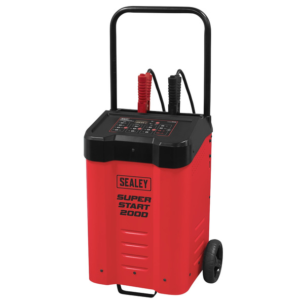 Sealey 12/24V Starter 200A/Automatic Battery Charger 60A