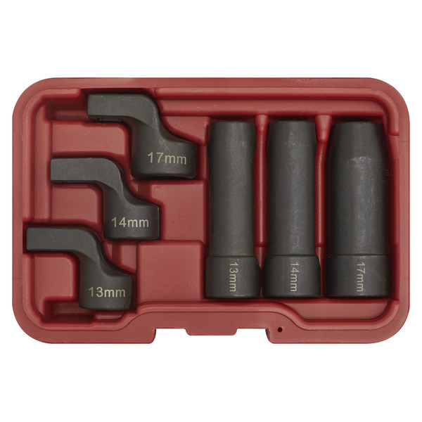 Sealey SX0321 EGT Sensor Socket Set 6pc
