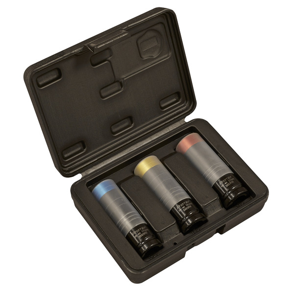 Sealey SX039 Premier Alloy Wheel Ultra-Power Impact Socket Set 1/2