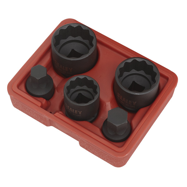 Sealey SX053 Impact Hub Socket & Socket Bit Set 1/2