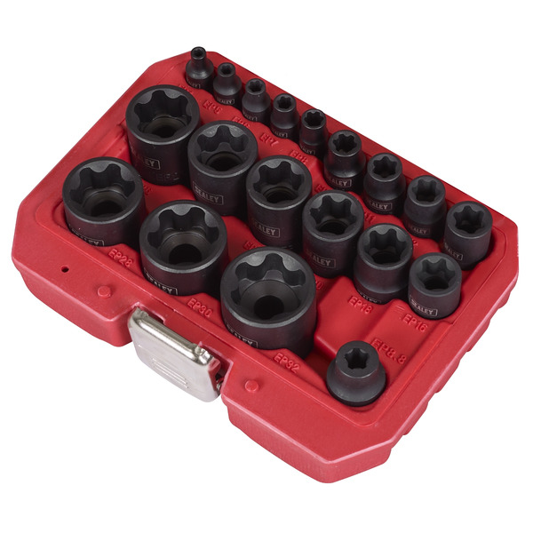Sealey SX097 External TRX-P* Socket Set 19pc