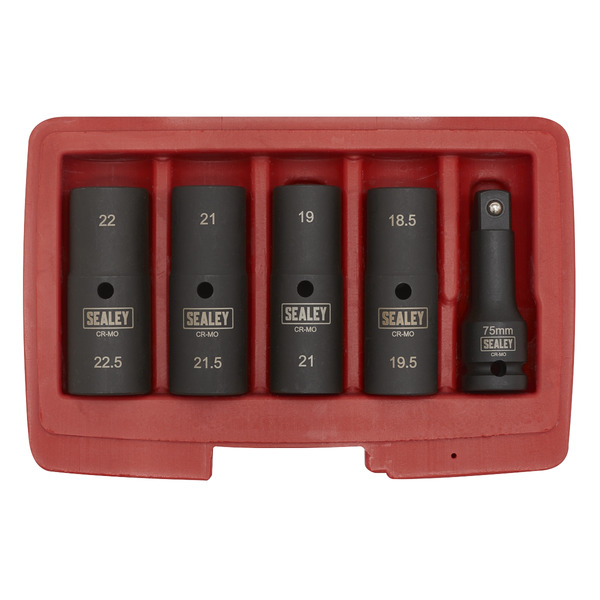 Sealey SX1820 Double Ended Impact Socket Set 1/2