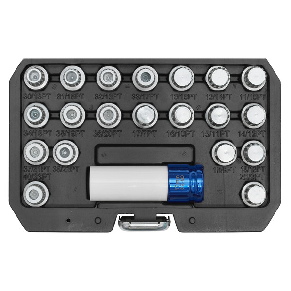 Sealey SX209 Locking Wheel Nut Key Set for BMW & Mini 21pc
