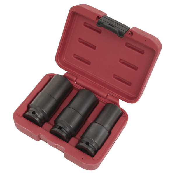 Sealey SX319 Deep Weighted Impact Socket Set 1/2
