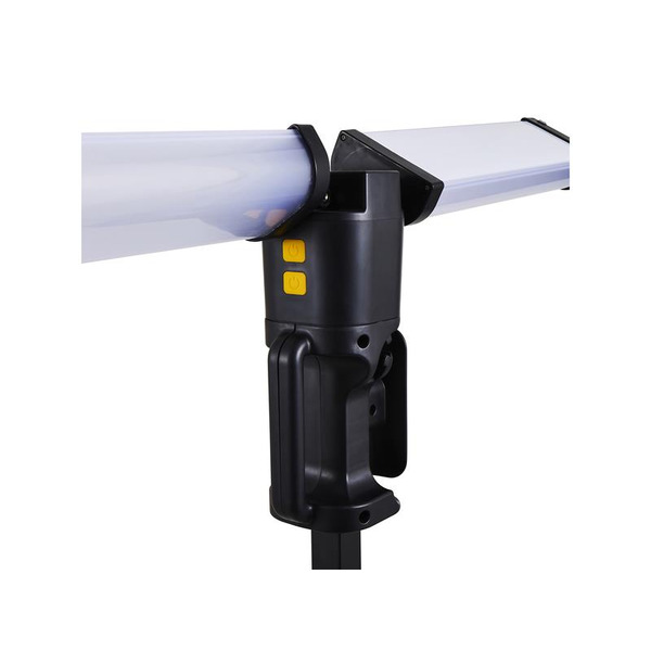 STANLEY® Lighting Area Tower Light with Outlet Socket 8600 Lumens