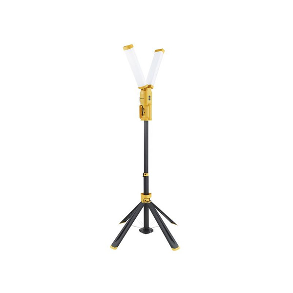 STANLEY® Lighting Area Tower Light with Outlet Socket 8600 Lumens