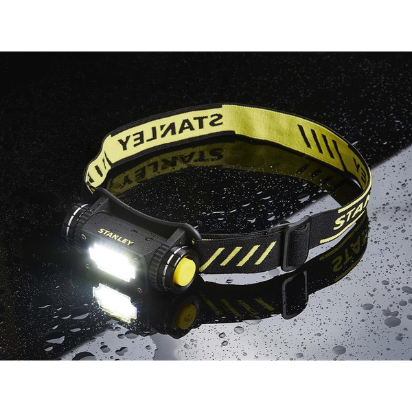 STANLEY® Lighting Magnetic Head Torch 300 Lumens