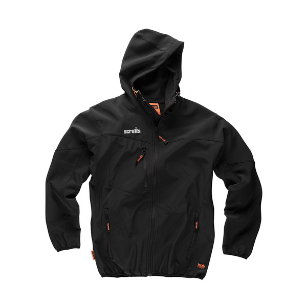 Scruffs SCR-T54853 Worker Softshell Jacket Black