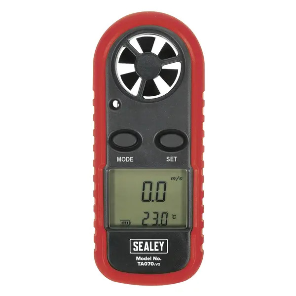 Sealey TA070 Digital Anemometer with Beaufort Scale