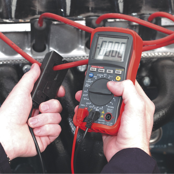Sealey TA201 13-Function Digital Automotive Multimeter with Inductive Coupler