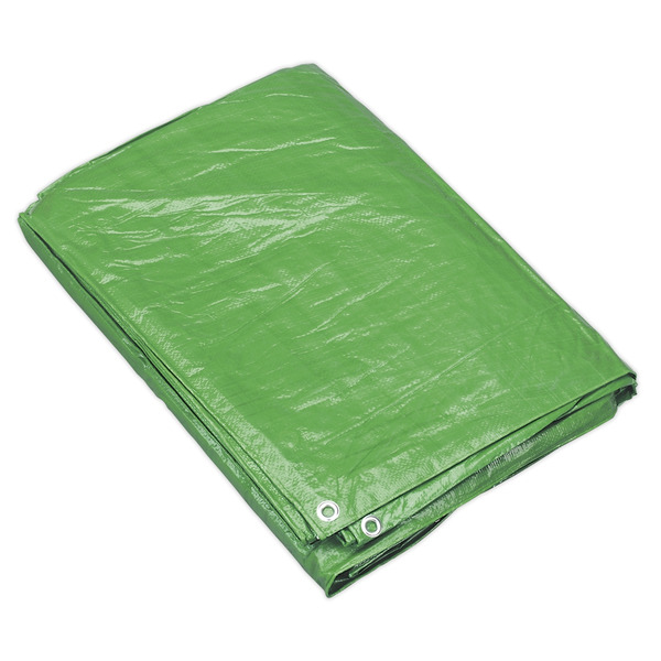 Sealey TARP1824G Tarpaulin 5.49 x 7.32m - Green