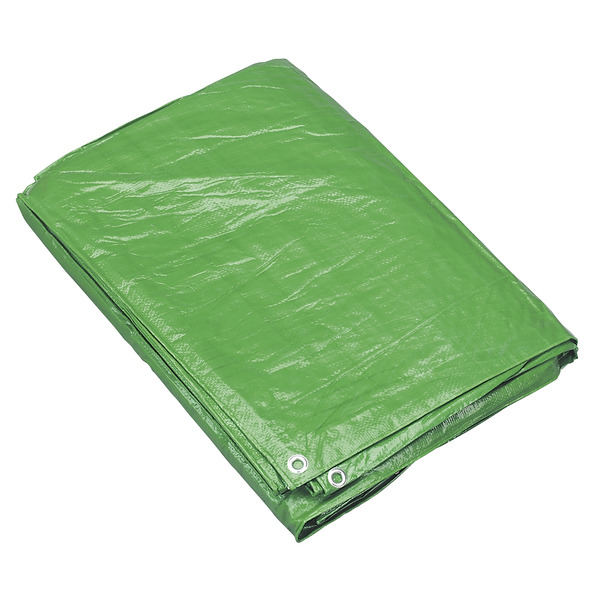 Sealey TARP1824G Tarpaulin 5.49 x 7.32m - Green