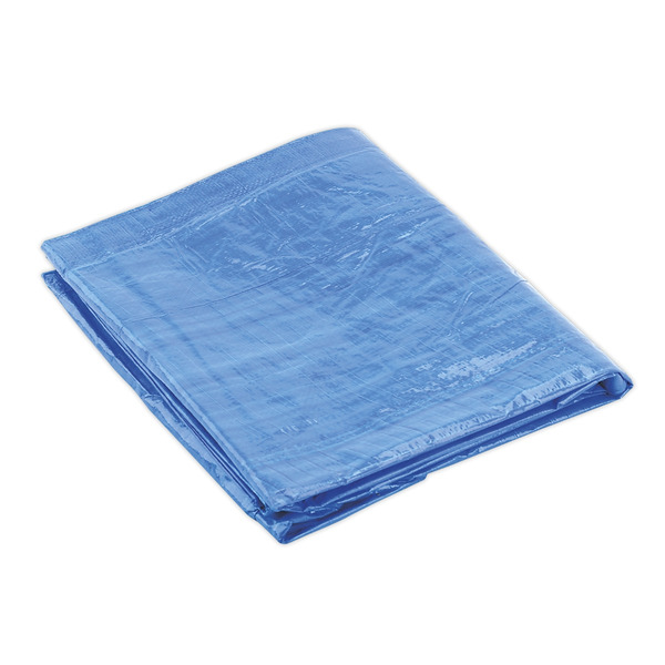 Sealey TARP2040 Tarpaulin 6.10 x 12.19m - Blue