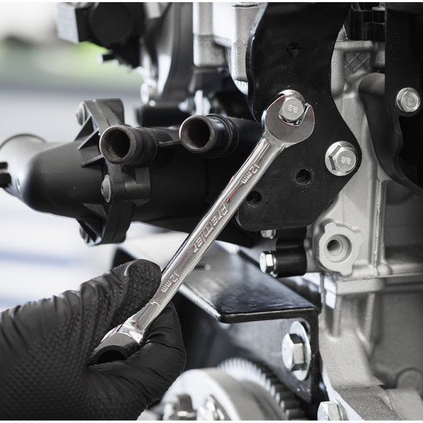 Sealey TBT49 Premier Ratchet Spanner Set with Tool Tray 14pc