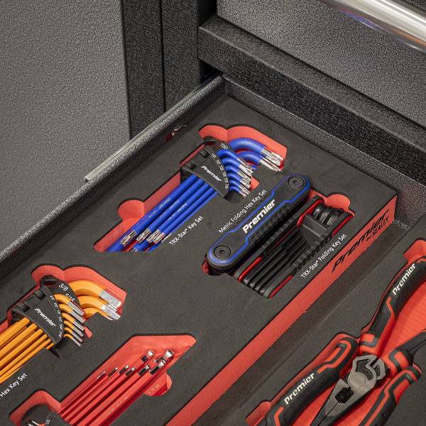 Sealey TBT62 Premier Master Key Set with Tool Tray 43pc