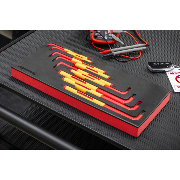 Sealey TBTE06 Premier Insulated TRX-Star* Key with Tool Tray 9pc - VDE Approved